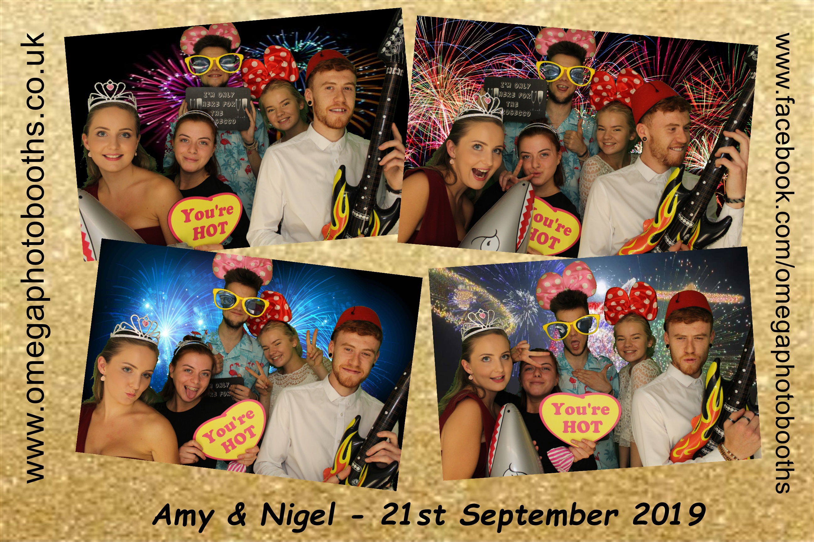 Amy & Nigel | View more photos from the event at gallery.omegaphotobooths.co.uk/u/Omega-Photobooths/Amy-Nigel